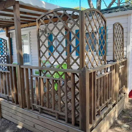 مكان تخييم Mobil Home Cosy Au Coeur Du Camping Pedro *