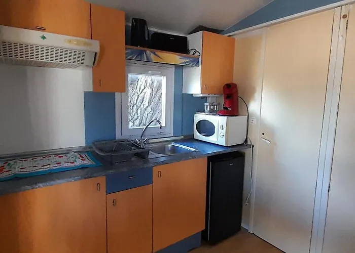 مكان تخييم Mobil Home Cosy Au Coeur Du Camping Pedro